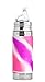 Pura Kiki 9oz/260ml Stainless Steel Insulated Sippy Bottle w/Sleeve, Plastic-Free, MadeSafe Certified, Medical-Grade Silicone Sipper Spout Fast Flow Rate - Kids, Toddlers, Baby & Infant - Pink Swirl