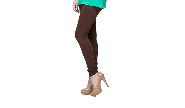 Amazon.com: Chocolate Color Indian Churidar - Leggings de algodón para  mujer, pantalones de yoga, suave legging, chocolate : Ropa, Zapatos y  Joyería