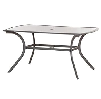 Large Garden Dining Table Outdoor Rectangular Sturdy Furniture