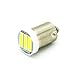 BA9 BA9S 53 57 1895 64111 LED Bulbs,3-7020 SMD LED, White Lights Extremely Bright Light Bulbs(Pack of 4)