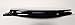Deluxe Black Wood Elongated Toilet Seat