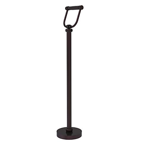 Allied Brass TS-25T-ABZ Free Standing Toilet Tissue Holder, Antique Bronze