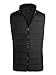 Men's Plus Size Padded Quilted Puffer Vest Zip Up Lightweight