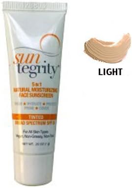 SAMPLE TUBE - Suntegrity 5 in 1 Tinted Face Sunscreen (Light) by Suntegrity