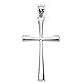 Sterling Silver Dainty Cross Pendant (3 sizes available)