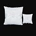 Bettli 1 X White Double Heart Rhinestone Ring Pillow Wedding Ring Bearer Cushion (White)