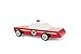 Candylab Toys - Fire Chief Wooden Car - Modern Vintage Style - Solid Beech Wood