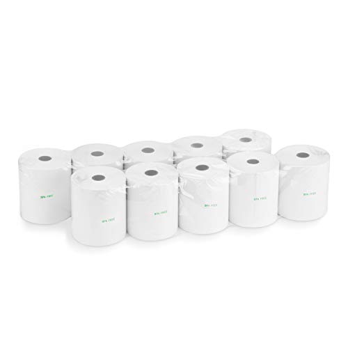 Mionno BPA Free Thermal Paper Rolls, 20 Rolls 3 1/8" x 230' Cash Register and POS Receipt Printers Rolls - Premium Quality Credit Card Machine Receipt Tape with Eco-Friendly Recyclable Core - Thumbnail 2