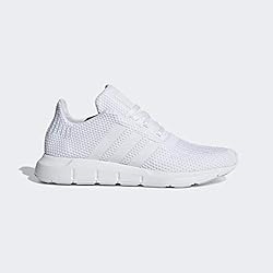 adidas Swift Running Shoe, White/White/White, 12 US