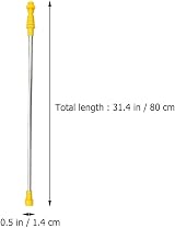 Toddmomy Stainless Steel Sprayer Pole Extension Wand for Garden Sprayers view 2