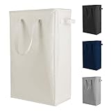 Odonata Slim Laundry Hamper Handles Collapsible