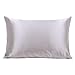 Ravmix Silk Pillow Cases with Zipper, 21momme Mulberry Silk Pillowcase for Hair Skin Health, Soft Smooth Breathable Cool Pillow Cover for Beauty Sleep with Gift Box 1PC(King 20