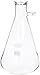 United Scientific FG5340-2000 Borosilicate Glass Heavy Wall Filtering Flask, Bolt Neck with Tubulation, 2000ml Capacity