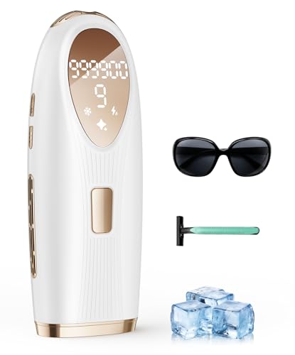 TIIMAGIC IPL Devices Hair Removal - Painless Hair Removal Device | 5°C ice cooling contact, long-lasting results, 86% hair reduction in 3 weeks for body, face, bikini, armpits, legs