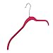 Juvale 50 Pack - Pink Ultra Thin Velvet Non Slip Clothes Hangers - Closet Space Saving Design for Shirts, Dress Clothes, Sweaters, Pants - 18 Inches
