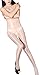 Womens Sexy Lingerie Strapless Crotchless Bodystocking Babydoll Bodysuits (Skin Color)