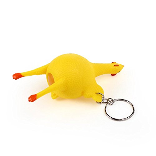 Funny Decompression Chicken Toy Squeeze Then Lay Eggs Reduce Stress Relief Ball Novelty Venting Anger Toys