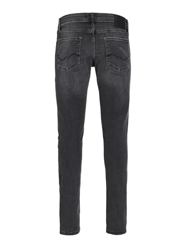 Herren Slim Fit Jeans Glenn Skinny Tapered JJI Glenn ORIGINAL AM, Farben:Schwarz-2, Größe Jeans:34W / 30L
