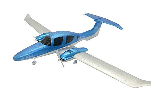 RC Helicopter Flying Toys,Racing Propel Drones Remote Control GD006 2.4G 3-Axis Gyro 548mm Wingspan DIY Glider Fixed Wing Airplane RC Drone RC Quadcopter for Beginner Adults Kids Large (Blue)
