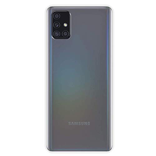 Pinaaki Enterprises Transparent Crystal Clear Samsung Galaxy M31s Back Cover Case | Shockproof Soft TPU Case | Cushioned