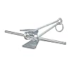 Extreme-Max-BoatTector-Galvanized-Slip-Ring-Anchor-7-45-lbs