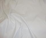 Faux vinyl leather White 2 Way Stretch Vinyl Clothing Fabric Per Yard 58