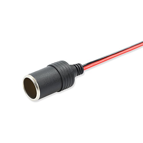 Electop Car Charger Power Cigarette Lighter Female Socket Cable Plug Adapter - Thumbnail 2