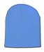 Blank Short Beanie Cap- Many Colors Available , Sky Blue