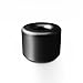 CROSS LINE DrewChan Pen Holder Aluxury Aluminum Stand Holder Base for Pen, Toothbrush Brush, E-Cigarette Desk Storage Organizer Nifty Paperweight - Stylish Gifts (Black)