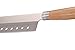 Hecef Stainless Steel Forged Japanese Nakiri Knife with Hollow Edge Sharped Blades (Nakiri 7inch)