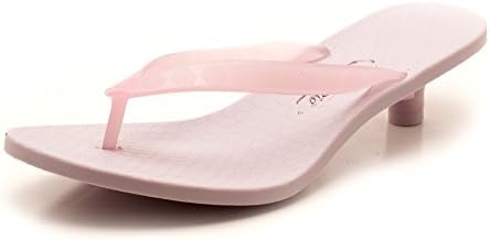 Aquarela Beira Rio Women's Summer Pool Beach Low Kitten Heel Jelly Flip Flops Sandals 223-888