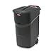 Rubbermaid Roughneck 45 Gal. Black Wheeled Trash Can with Lid