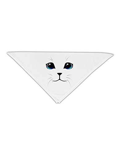 TooLoud Blue-Eyed Cute Cat Face Adult 19" Square Bandana