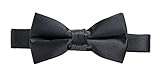 Sportoli174; Men's Boys and Baby Adjustable Solid Color Satin Pre-tied Tux Bow Tie