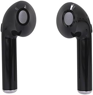 Dual Wireless Headphones USB Chargers Bluetooth 4.1 Earbuds Mini Stereo Earphone for iphone Samsung (Black)