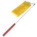 4m Dance Ribbon Wand Gym Rhythmic Art Gymnastic Ballet Streamer Twirling Rod Yellow