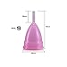 Menstrual Cup Set Reusable Menstruation Period Cup Soft Feminine Hygiene Protection Silicone with Storage Holder Bags (2 Set)
