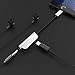 Adapter Charger for iPhone Headphone Adaptor Charger Cable 3.5mm Aux Headphone Jack Adaptor Headset AUX Audio Compatible for iPhone X/8 Plus/7 Plus/XS/XR/XS Max Support Listen Music and Charge iOS 12