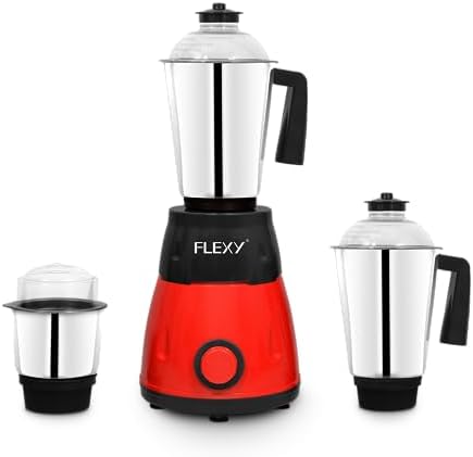 FLEXY® 800W Mixer Grinder In Perfect for Dry Wet Fine Grinding