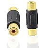 PNGKNYOCN - Cable RCA a coleta, paquete de 2 conectores RCA macho y 2 cables RCA hembra a PNGKNYOCN - Cable RCA a coleta, paquete de 2 conectores RCA macho y 2 cables RCA hembra a