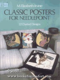 Classic Posters for Needlepoint: 22 Charted Designs - M. Elizabeth Irvine (Dover Needlework Series) by M. Elizabeth Irvine
