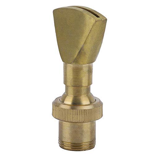Jeffergarden Fan Shape Fountain Nozzle Spring Sprinkler Spray Head Pond Flat Mouth Fountain Nozzle