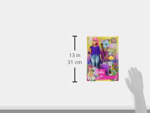 barbie daisy travel doll & accessories