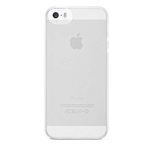 PowerSupport Air Jacket Case per iPhone 5 e 5S, Trasparente