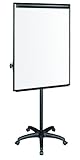 MasterVision Mobile Easel, 27.5" x 39" Dry Erase