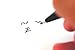 Pentel Fude Touch Brush Sign Pen (SES15C-A), Black Ink, Felt Pen Like Brush Stroke, Value Set of 3