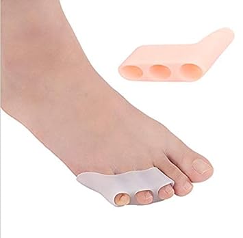 Amazon Com Pinky Toe Separator Straightener Triple Gel Toe