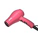 BERTA 1875Watts Folding Handle Hair Dryer Ceramic Negative Ionic Blow Dryer with Nozzle Compact for Children & Traveling