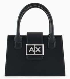 A|X ARMANI EXCHANGE バック Armani Exchange 942047-PH072 Pebbled Leather With Gunmetal