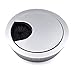 Jetland Desk Grommet for Wire Organizer - Matte Silver, Fits 2